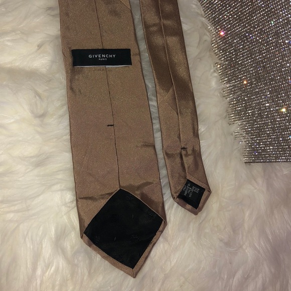 Givenchy Other - Givenchy tie silk men’s beige brown tan business